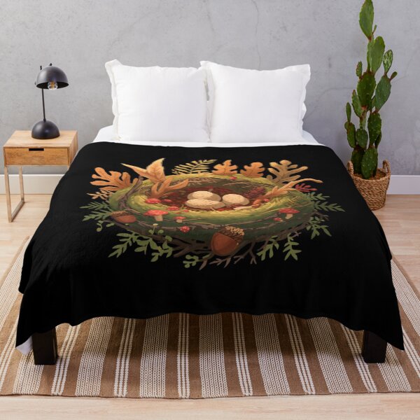 Item preview, Enchanted Forest Nest Burrowcore Dark Cottagecore Autumn designed and sold by Youram.