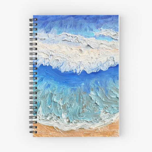 Item preview, wave in oil pastel. designed and sold by Tereza Pilar  Art.