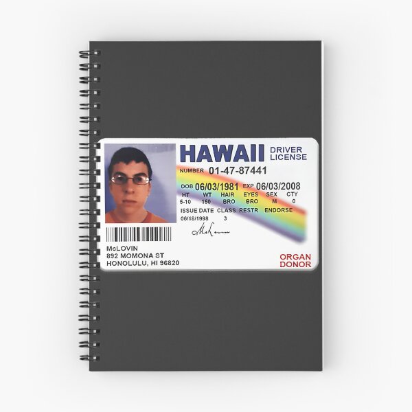Item preview, McLovin Inspired Funny Retro Design for Fans of Classic Comedy designed and sold by Paul Kabon.
