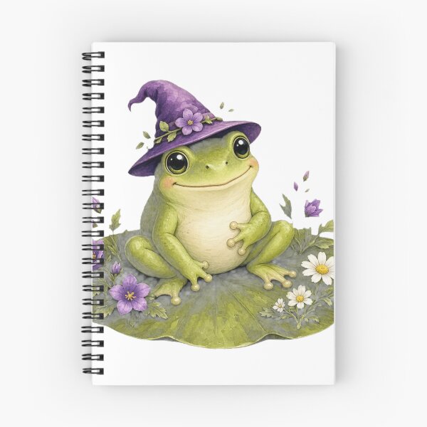 Item preview, Cottage Frog Witch Hat designed and sold by Northroom Studio.