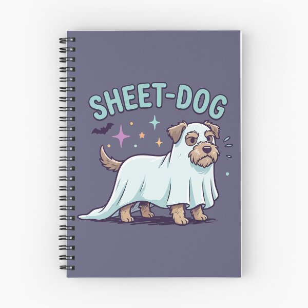 Item preview, Sheet Dog Cute Terrier Ghost Costume Halloween Art designed and sold by Amir Faysal.