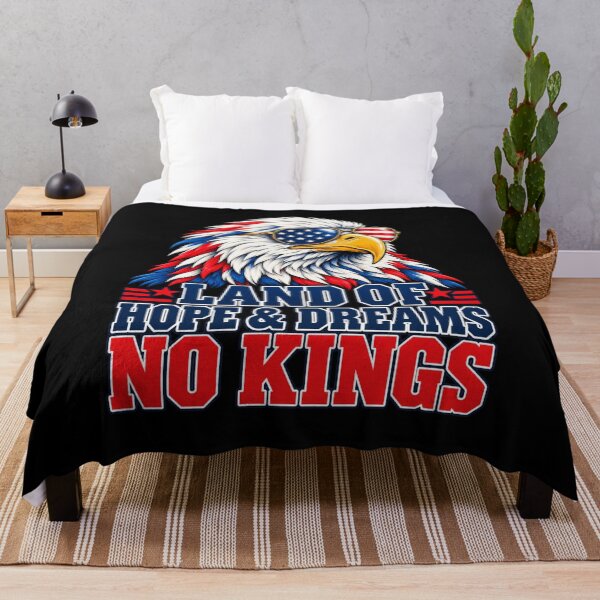 Item preview, Land of Hope and Dreams No Kings T-Shirt designed and sold by Trendably.