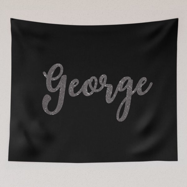 Item preview, George Gray Sparkly Custom Name Design designed and sold by CamilasPrints.