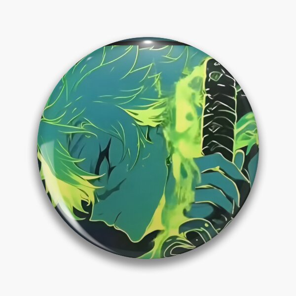 Item preview, Emerald Flame Swordsman – Green Energy Anime-Inspired Warrior designed and sold by Dyan4.