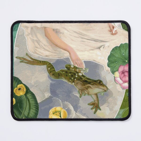 Item preview, Vintage Woman with Frog and Lilies designed and sold by EverettLangfo.