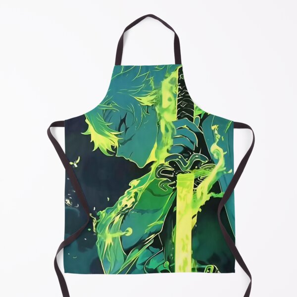Item preview, Emerald Flame Swordsman – Green Energy Anime-Inspired Warrior designed and sold by Dyan4.