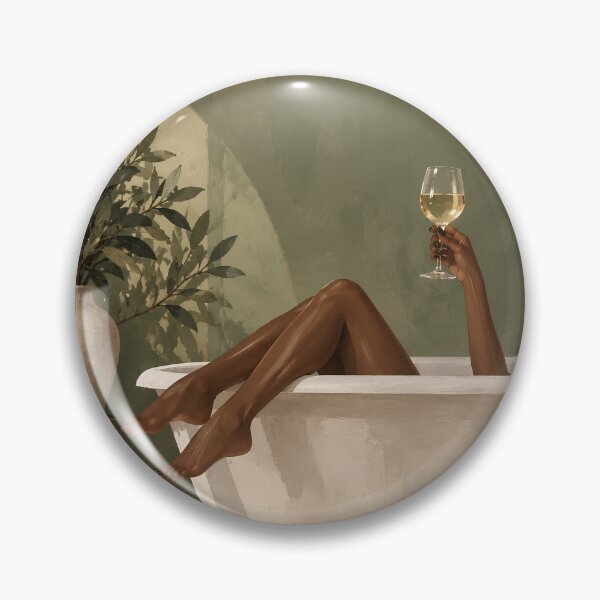 Item preview, Self Care Serenity Moody Sage Green Bathroom Art designed and sold by salt n sass designs.