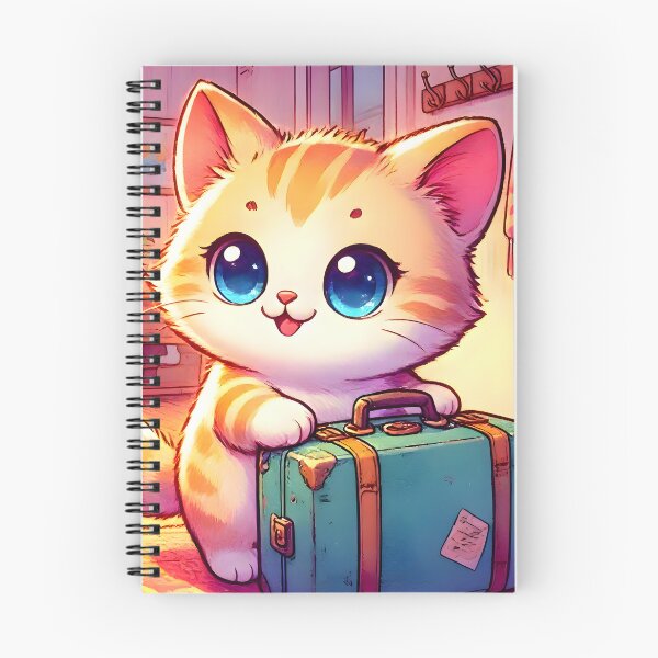 Item preview, Sweet Kitten Arriving Home with Suitcase designed and sold by Sybille-Yates.
