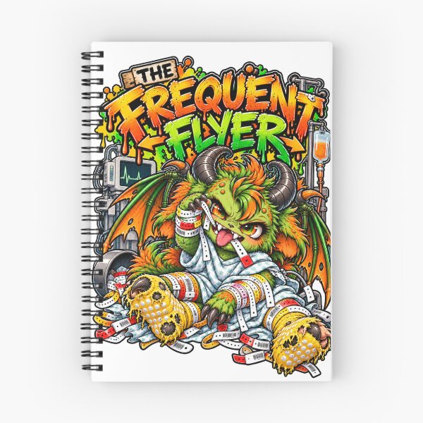 Item preview, Frequent flyer designed and sold by CraftyGlamazon.
