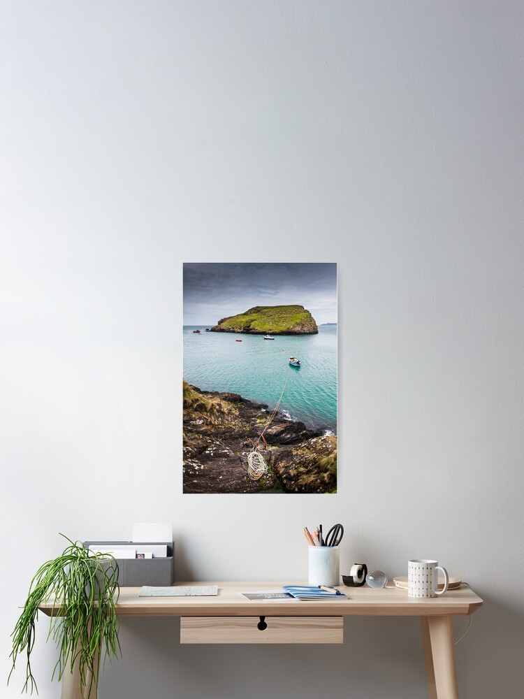 Thumbnail 2 of 3, Poster, Abercastle Rocks designed and sold by heidipics.