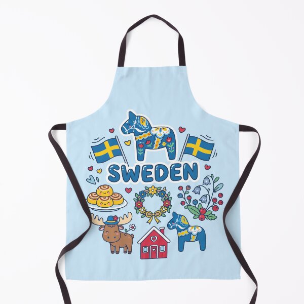 Item preview, Cute Sweden Kawaii Doodles designed and sold by Amir Faysal.