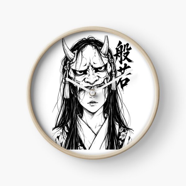 Artikelvorschau, Japanisches Hannya-Mädchen entworfen und verkauft von bapupa.