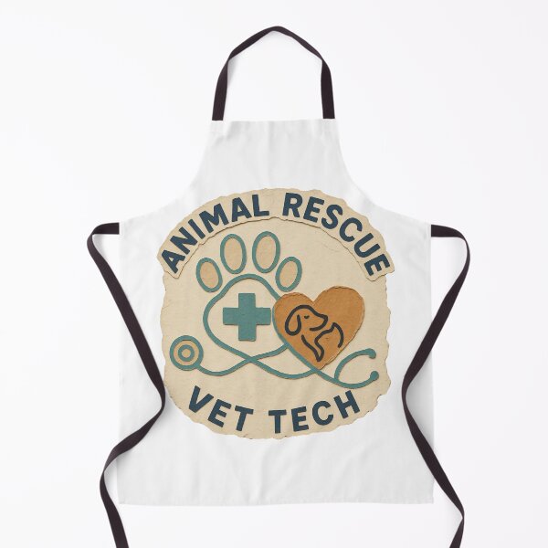 Item preview, Animal Rescue Vet Tech Minimalist Line Art Veterinary designed and sold by Créative touche .