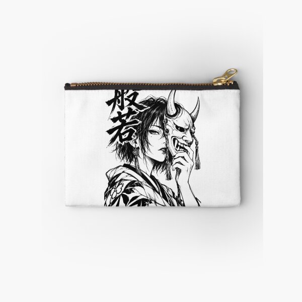 Artikelvorschau, Japanisches Dämonenmädchen mit Hannya-Maske entworfen und verkauft von bapupa.