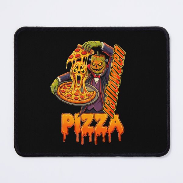 Item preview, • Frankenstein Dracula Costume Eating Pizza - The Scream Halloween Meme designed and sold by PalettePop..