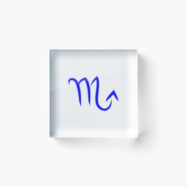 Artikelvorschau, Blaues Skorpion-Skorpion-Sternzeichen-Symbol-Design entworfen und verkauft von pattern-archive.