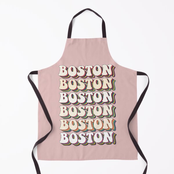 Item preview, Retro Boston Repeating Layered Typography Vintage City Design designed and sold by FemmePod.