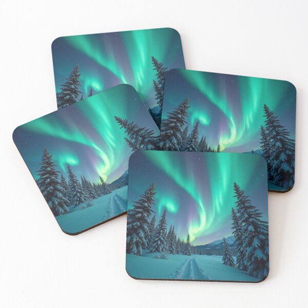 Item preview, Aurora Passage - Northern Lights Dreamscape designed and sold by nhk999.