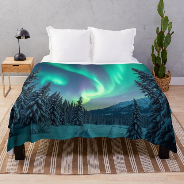 Item preview, Aurora Passage - Northern Lights Dreamscape designed and sold by nhk999.