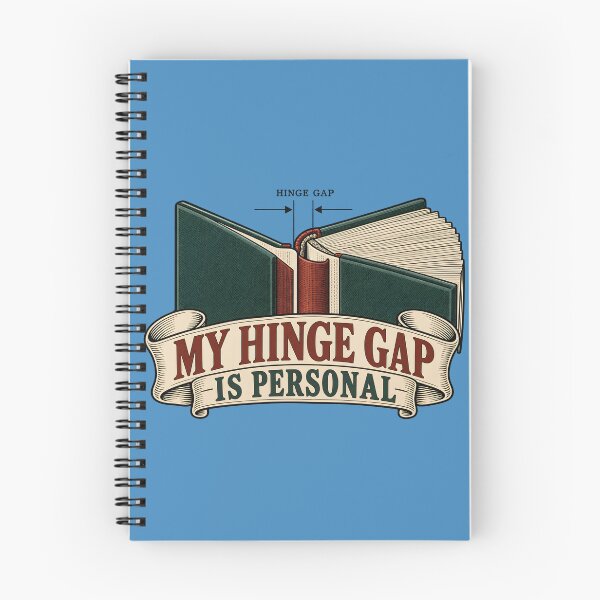 Item preview, My Hinge Gap Is Personal - Bookbinding Humor designed and sold by FashCode.