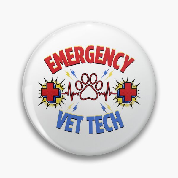 Item preview, Emergency Vet Tech Pop Art Comic Veterinary Technician designed and sold by Créative touche .