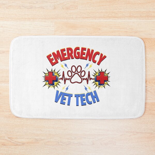 Item preview, Emergency Vet Tech Pop Art Comic Veterinary Technician designed and sold by Créative touche .