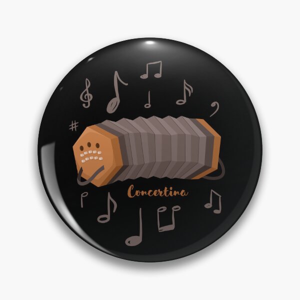 Aperçu de l'œuvre Concertina, instrument de musique folklorique traditionnel créée et vendue par AnulaArt.