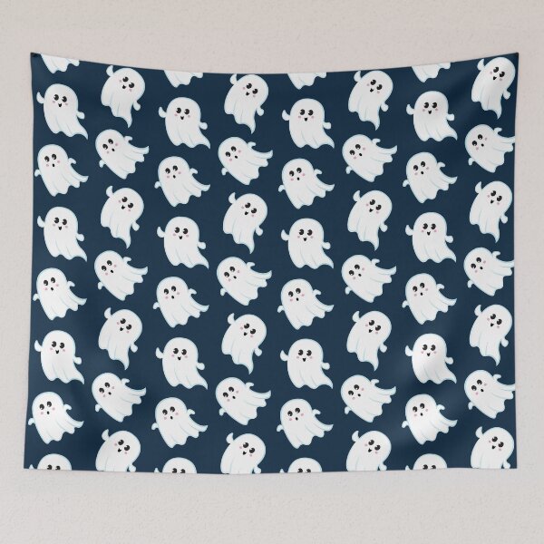 Item preview, Playful Ghost Halloween Pattern designed and sold by Sed94.