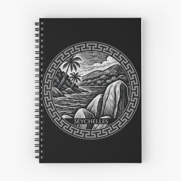 Item preview, Seychelles Vintage Woodcut Art designed and sold by Thistle-TShop.