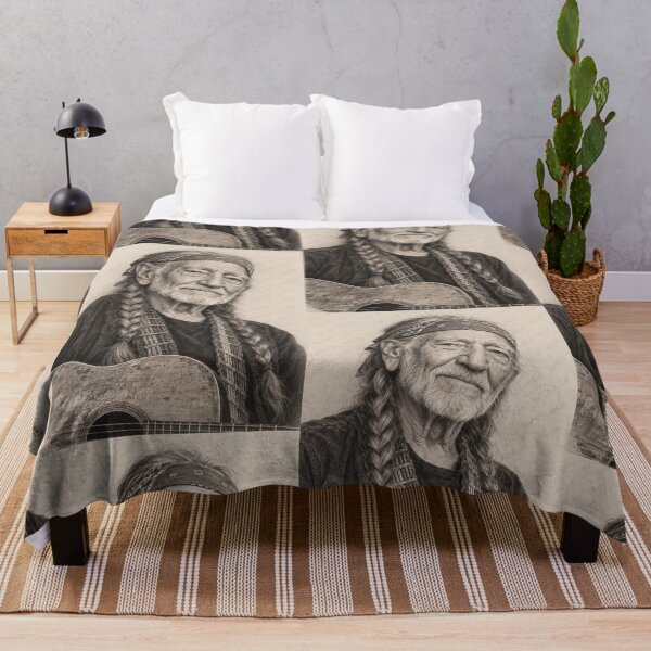 Item preview, Willie Nelson – Leyenda del country rebelde en lápiz designed and sold by LuluLeb.