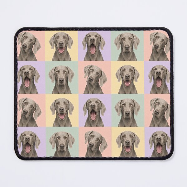 Item preview, Weimaraner Dog Pastel Pop Art Portrait designed and sold by pixiedustpaint.