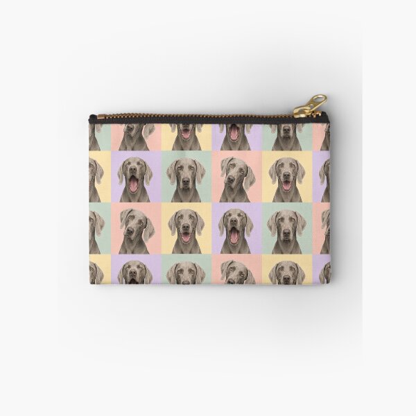 Item preview, Weimaraner Dog Pastel Pop Art Portrait designed and sold by pixiedustpaint.