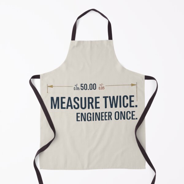 Item preview, Measure Twice Engineer Once Technical Design designed and sold by Amr Darwish Graphic designer.