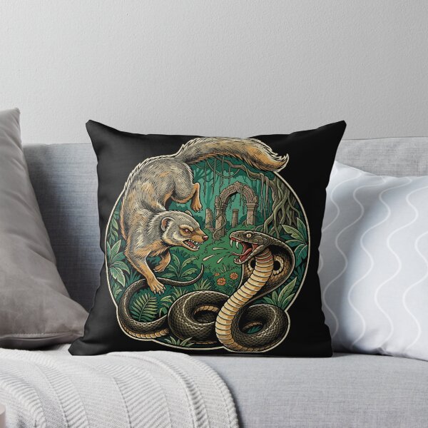 Item preview, Indian Mongoose and Cobra Yin Yang Tattoo designed and sold by Roger-C.