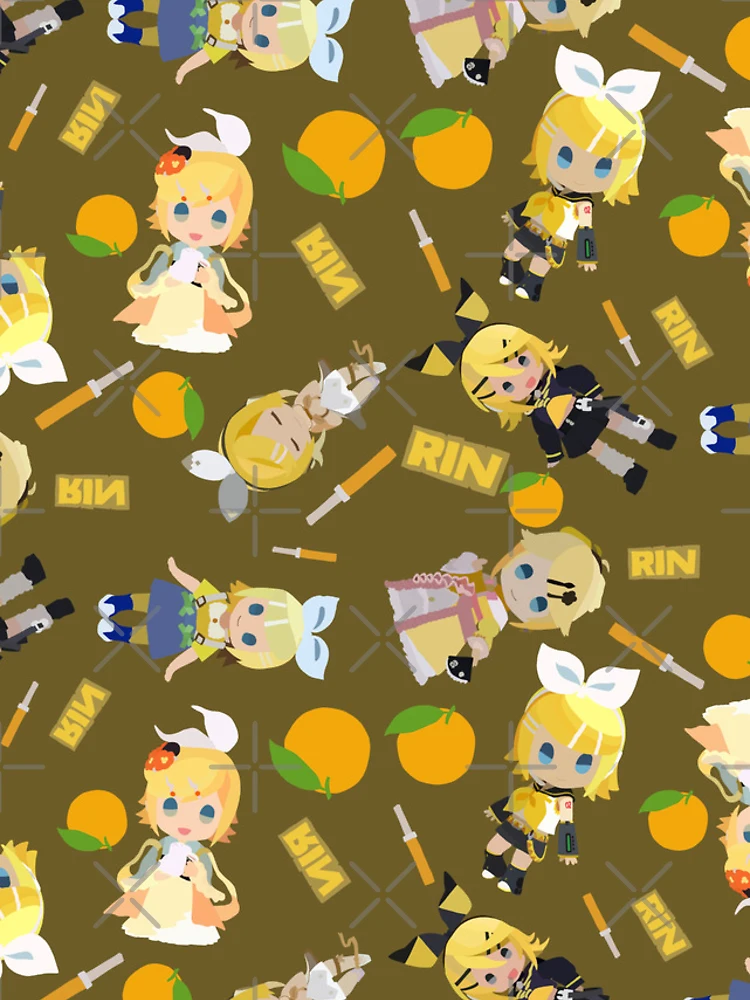 Thumbnail 4 of 4, iPhone Case, Kagamine Rin Pattern designed and sold by PatternBarn1.