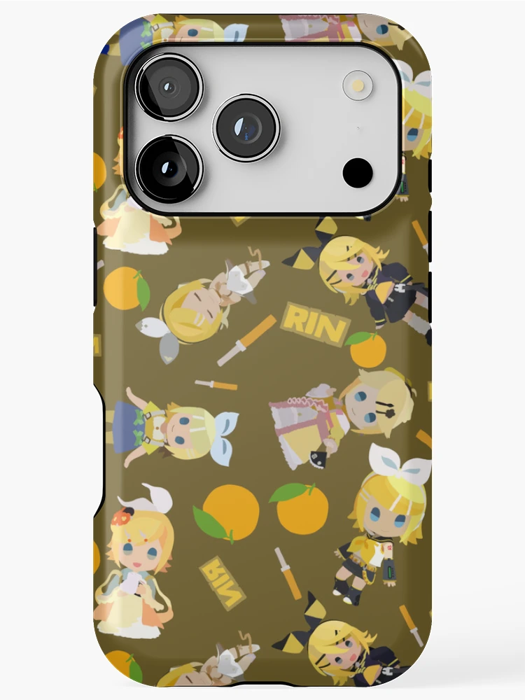 Thumbnail 1 of 4, iPhone Case, Kagamine Rin Pattern designed and sold by PatternBarn1.