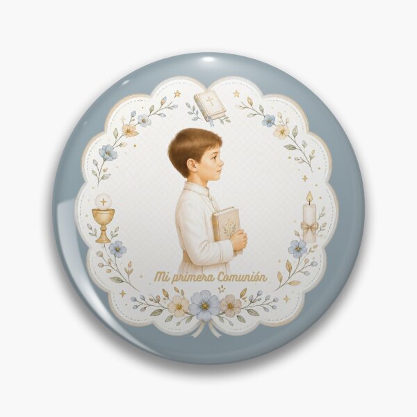 Item preview, First Holy Communion Boy – My First Communion Boy Watercolor Gift designed and sold by MarCapez.