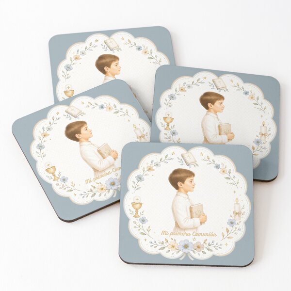 Item preview, First Holy Communion Boy – Mi Primera Comunión Niño Watercolor Gift designed and sold by MarCapez.