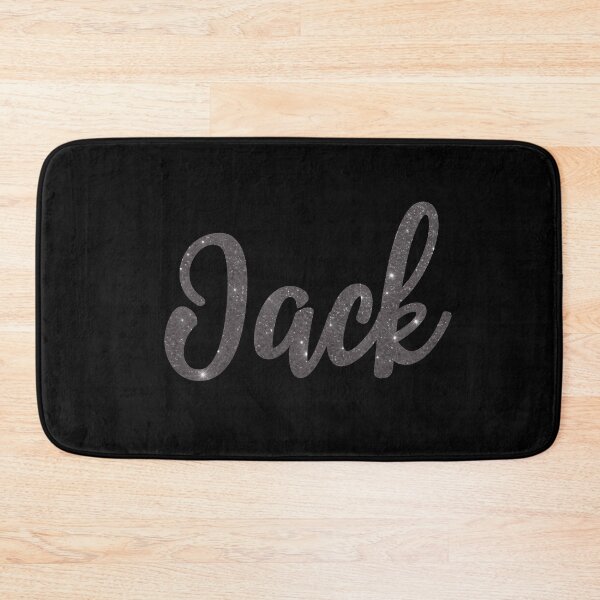 Item preview, Jack Gray Sparkly Custom Name Design designed and sold by CamilasPrints.