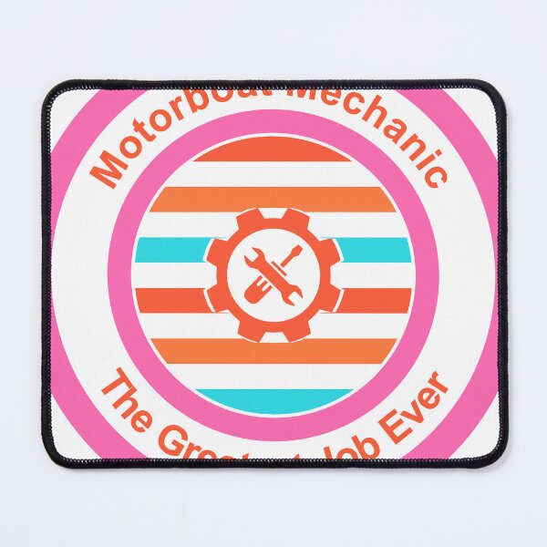 Item preview, Motorboat Mechanic The Greatest Job Ever designed and sold by TheIconSmith.