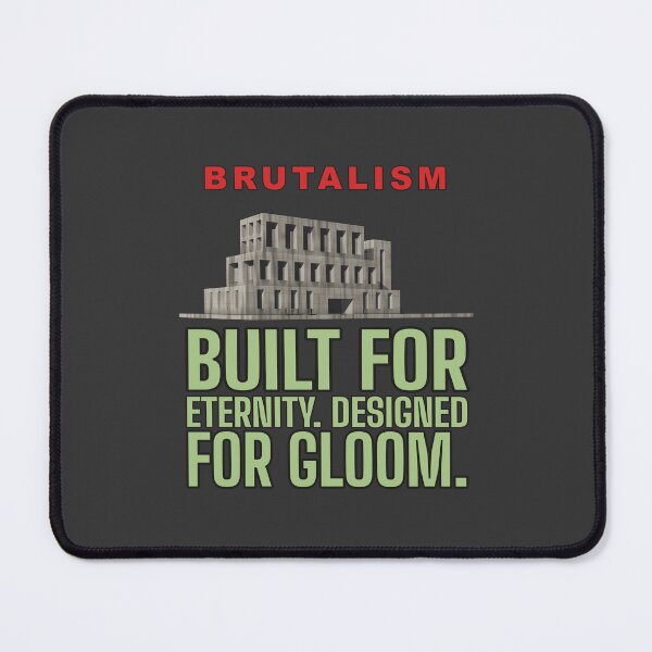 Item preview, Built for Eternity. Designed for Gloom. – Moody Brutalism Design designed and sold by TribeGlyph.