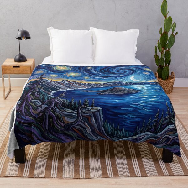 Artikelvorschau, Crater Lake Starry Night entworfen und verkauft von Bad-Decisions-Designs.