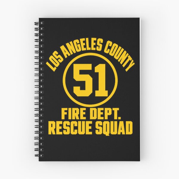 Item preview, Los Angeles County 51 Fire Department Rescue Squad Paramedic designed and sold by Trendably.