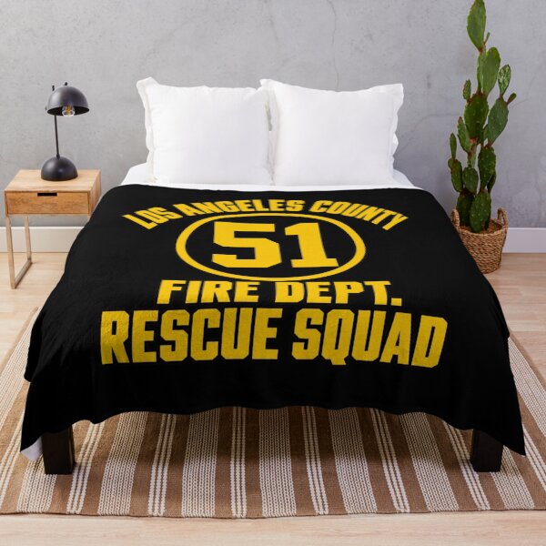 Item preview, Los Angeles County 51 Fire Department Rescue Squad Paramedic designed and sold by Trendably.