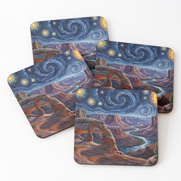Item preview, Canyonlands Starry Night designed and sold by Bad-Decisions-Designs.