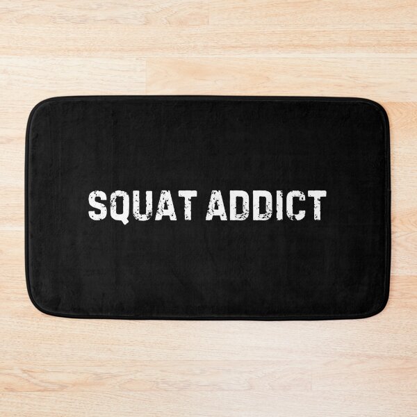 Item preview, Squat Addict Distressed Typography Design designed and sold by GiaoCalonas.