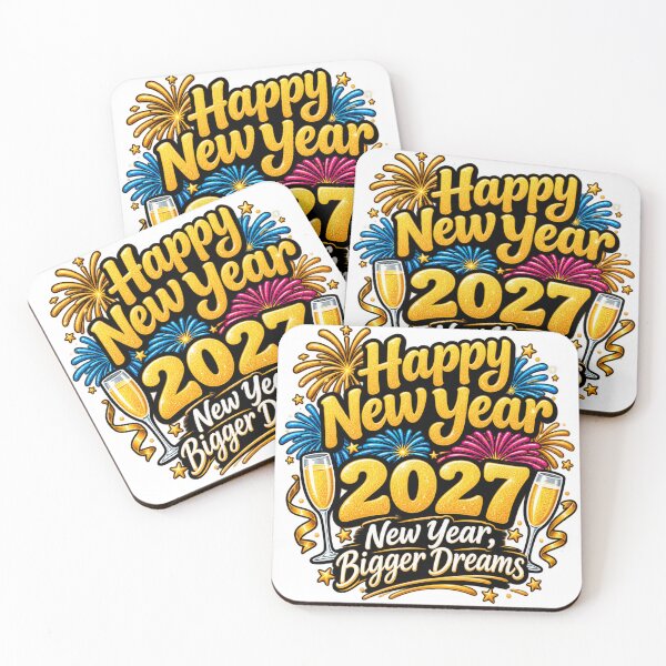Item preview, Happy new year  2027 – Bigger Dreams  New Year Celebration designed and sold by HSE1.