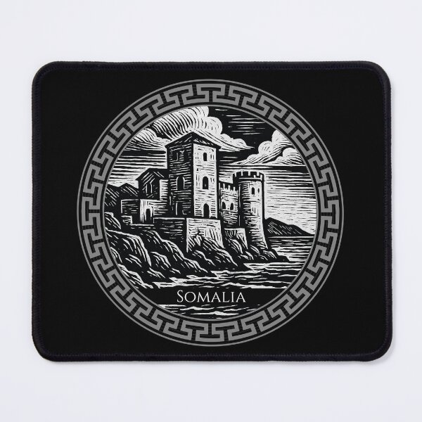 Item preview, Somalia Vintage Woodcut Art designed and sold by Thistle-TShop.