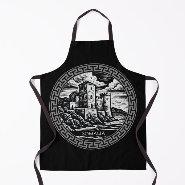 Item preview, Somalia Vintage Woodcut Art designed and sold by Thistle-TShop.