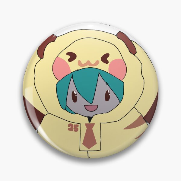 Artikelvorschau, Miku und Pikachu entworfen und verkauft von PatternBarn1.